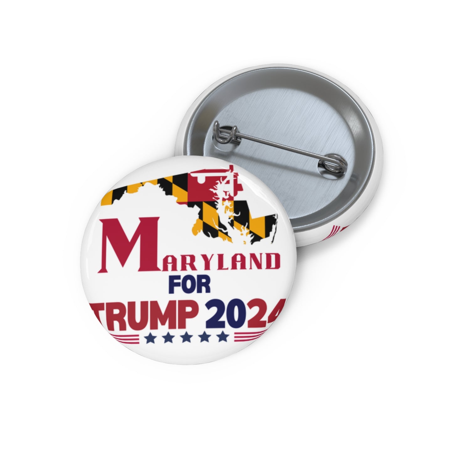 Maryland for Trump Pin Buttons