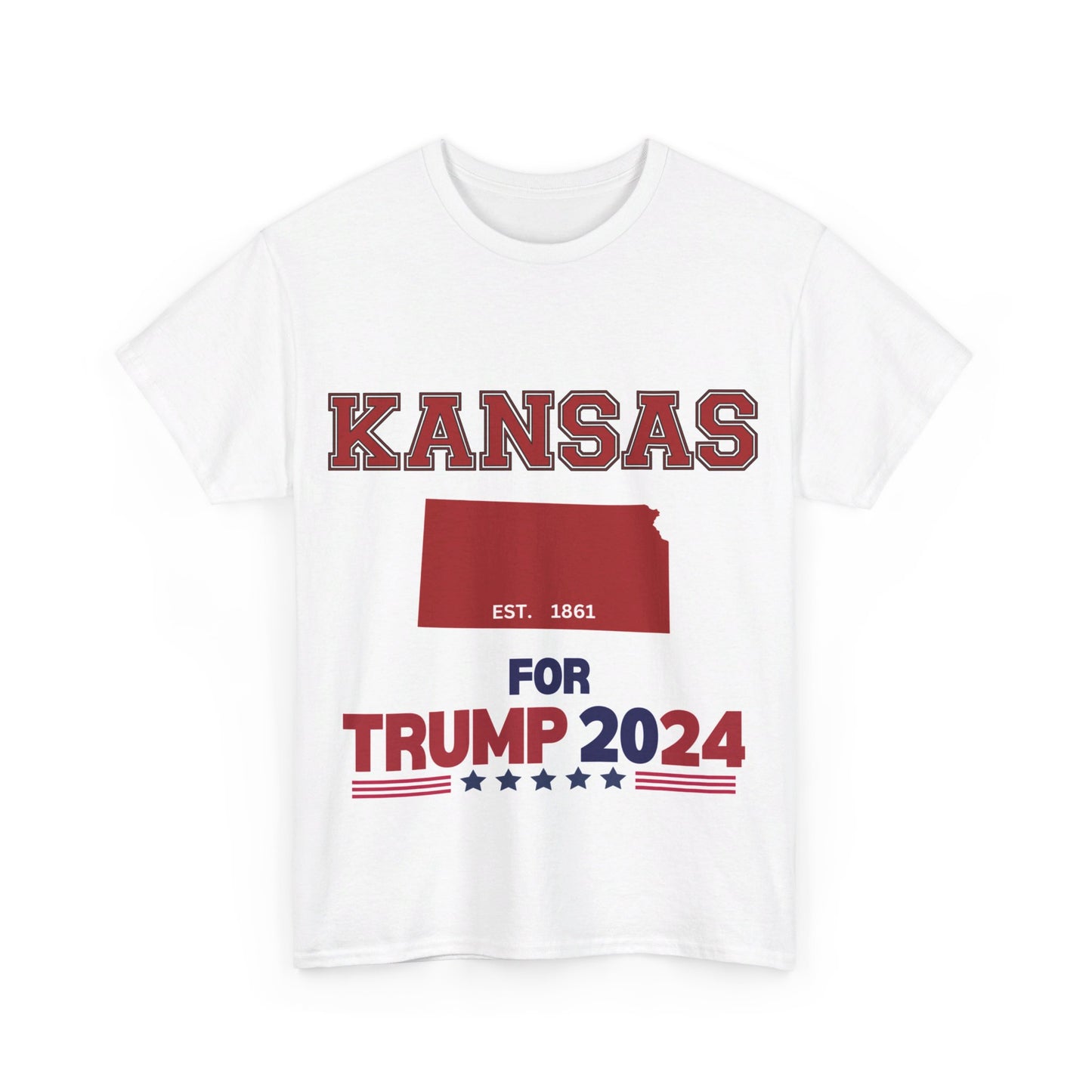 Kansas for Trump Cotton Tee