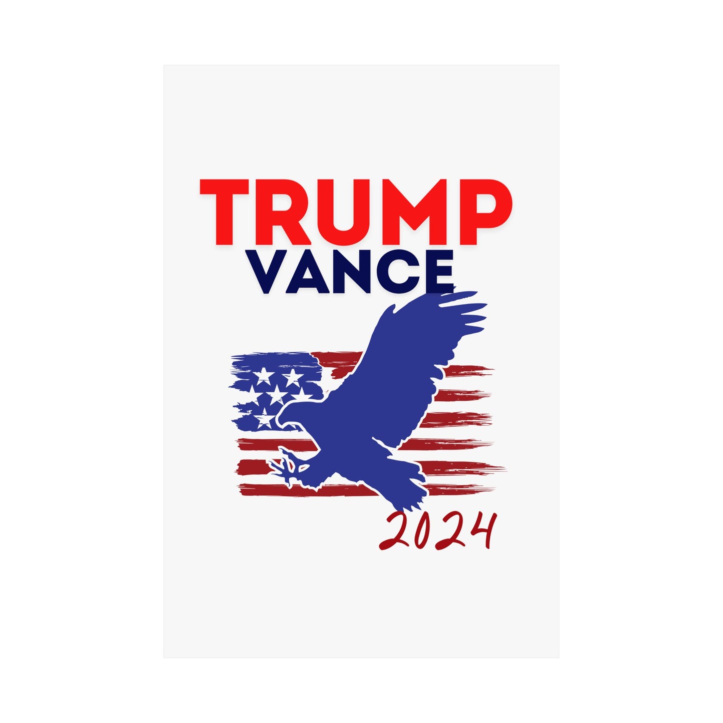 Trump Vance Matte Vertical Posters