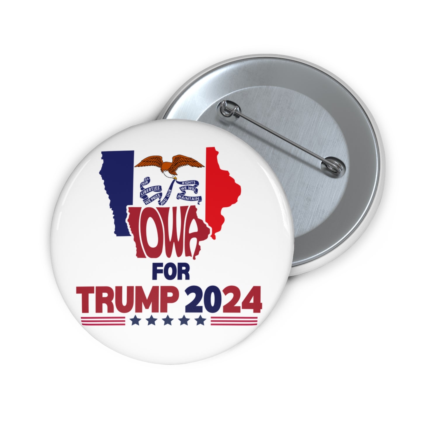 Iowa for Trump Pin Buttons