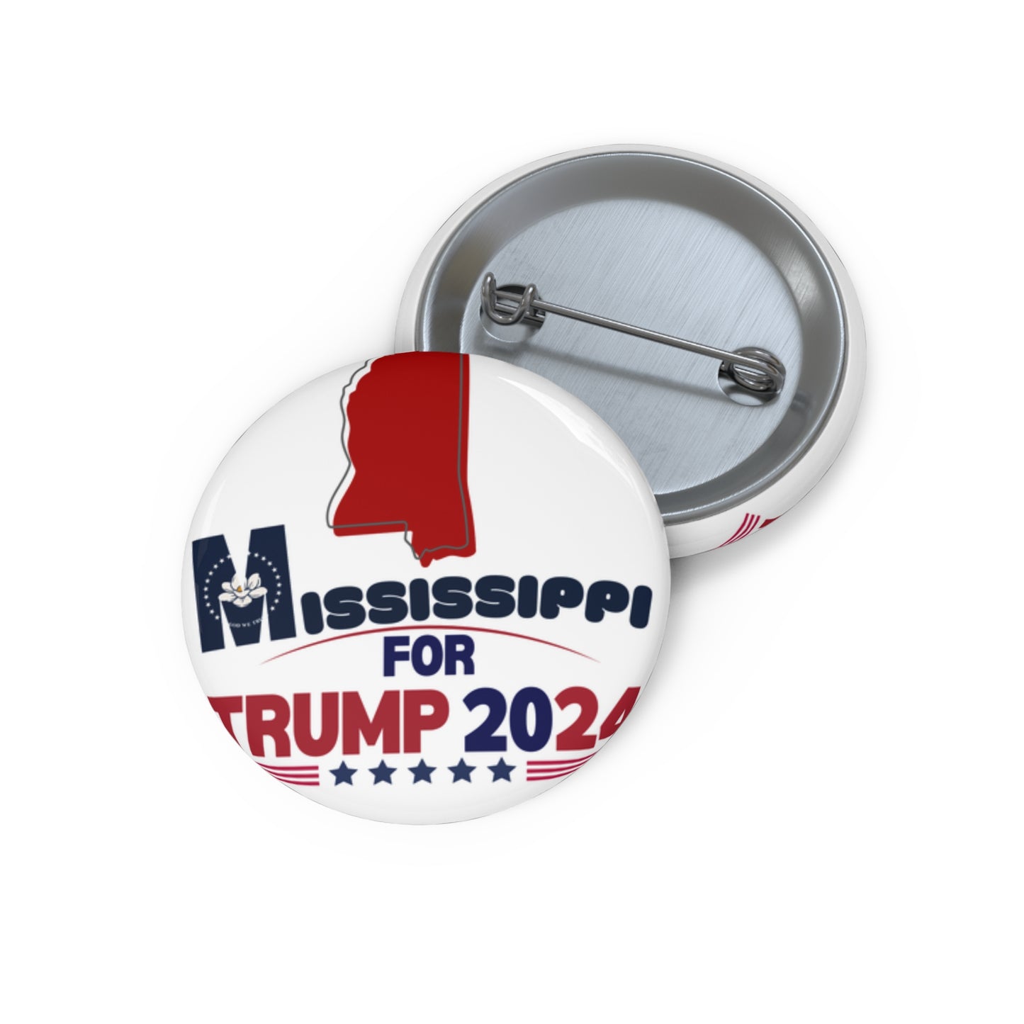 Mississippi for Trump Pin Buttons