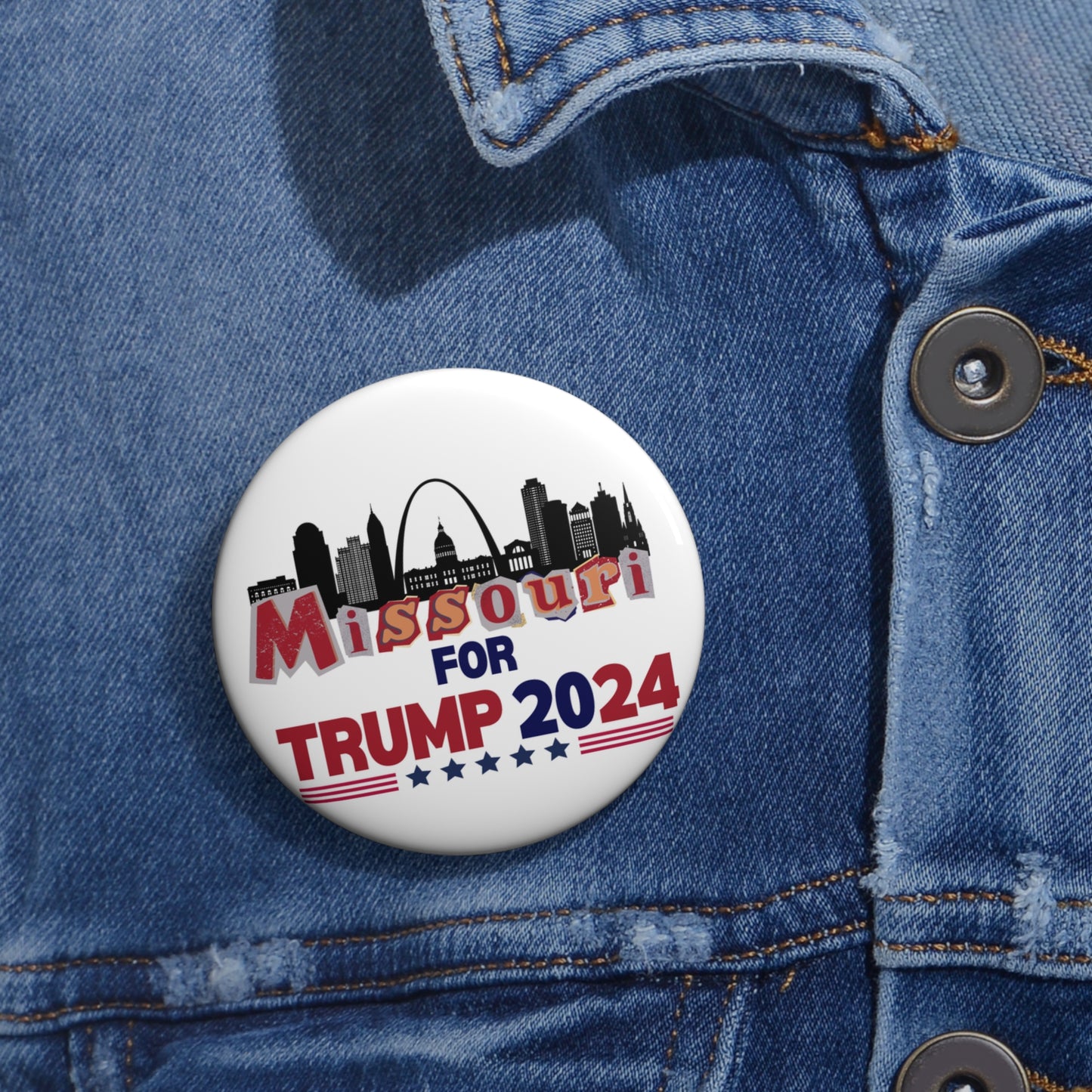 Missouri for Trump Pin Buttons